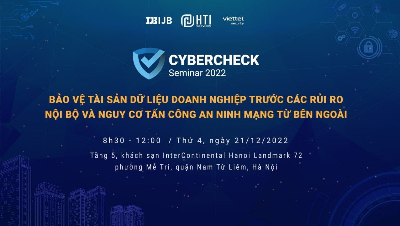 Hội thảo cyber check 2022