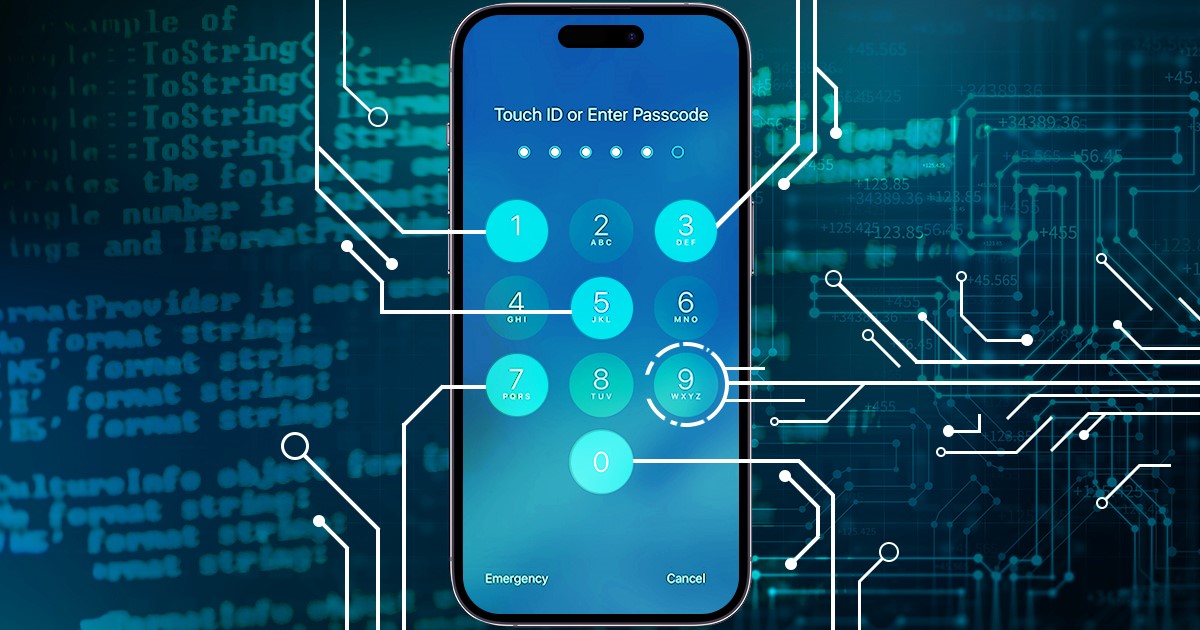 phân tích mã PIN iPhone